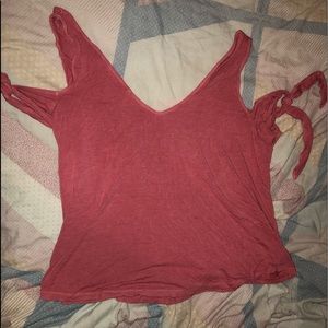 Off the shoulder tank top